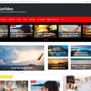 GoVideo – Video Magazine & Streaming HTML Template