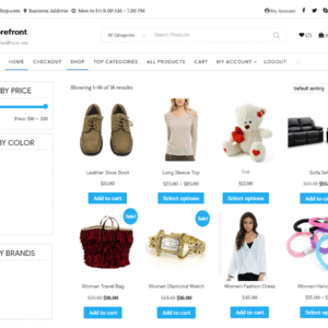 Multipurpose eCommerce HTML Template Easy Store front