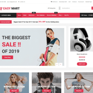 SEO-Friendly WooCommerce WordPress Theme