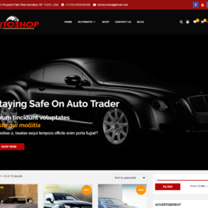 AutoShop-WordPress Theme